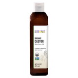 Aura Cacia 191405 Organic Castor Oil 16 fl. oz.