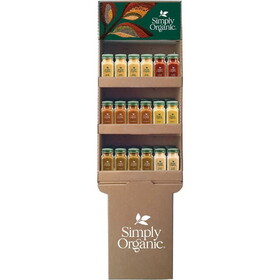 Simply Organic Top Seller Bottle Shipper 54 ct.