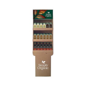 Simply Organic Holiday Baking Bottled Shipper 54 ct.