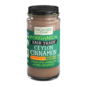 Frontier Co-op Ceylon Cinnamon, Ground, Organic, Fair Trade Certified 1.76 oz.