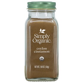 Simply Organic Ceylon Cinnamon, Ground 2.08 oz.
