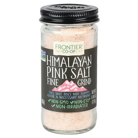 Frontier Co-op Pink Himalayan Salt, Fine Grind 4.48 oz.