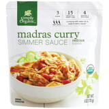 Simply Organic 19627 Madras Curry Simmer Sauce 6 fl. oz.