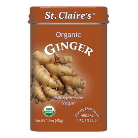 St. Claire's Organics 201238 Ginger Snaps 1.5 oz.