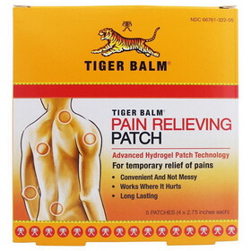 Tiger Balm Pain Relieving Patch 4" x 2 3/4"
