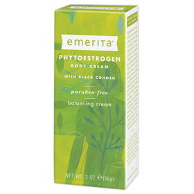 Emerita Phytoestrogen Body Cream with Dong Quai, Licorice & Black Cohosh 2 oz.