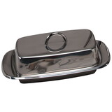 Accessories Stainless Steel Covered Butter Dish