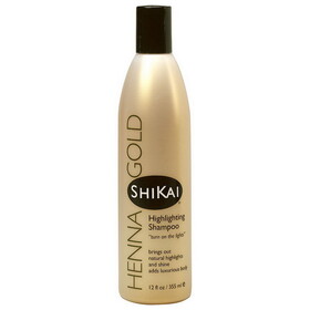 Shikai Henna Gold Highlighting Shampoo 12 fl. oz.