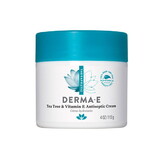 Derma E Tea Tree & E Antiseptic Creme Soothing Skin Treatment 4 oz.