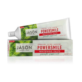 Jason 211221 Powersmile Whitening Fluoride-Free Toothpaste 6 oz.
