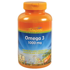 Thompson Omega-3 Fish Oil 100 softgels