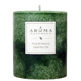 Aroma Naturals 215914 Holiday Fresh Forest Green Pillar 3