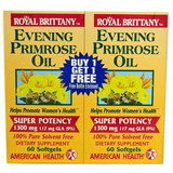 American Health 217195 Evening Primrose Oil 60 softgels twin pack