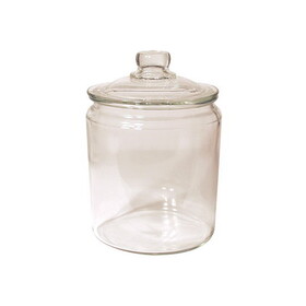 Accessories Round Tea Jar with Glass Lid