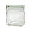 Accessories Square Glass Jar with Glass Lid 64 oz