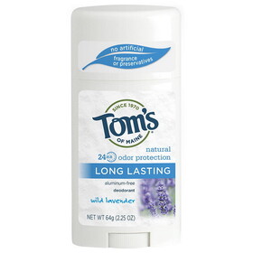 Tom's of Maine 217911 Lavender Long Lasting Deodorant Stick 2.25 oz.