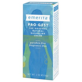 Emerita Paraben Free Pro-Gest Body Cream 2 oz.