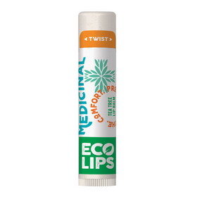 Eco Lips 218172 Medicinal Mint Premium Lip Balm 0.15 oz.