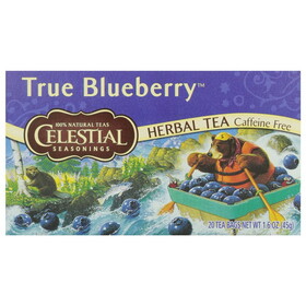 Celestial Seasonings True Blueberry Tea 20 tea bags