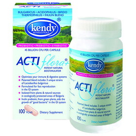 Kendy ACTIFlora + Synbiotic Pre/Probiotic 100 capsules