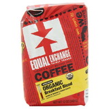 Equal Exchange 219673 Organic Breakfast Blend Whole Bean Coffee 12 oz.