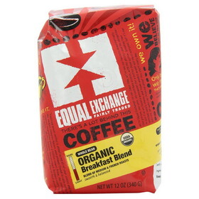Equal Exchange Organic Whole Bean Coffee 12 oz.