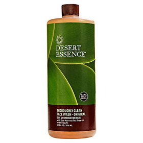 Desert Essence Thoroughly Clean Face Wash Refill 32 fl. oz.