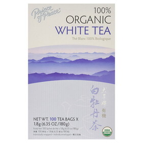 Prince Of Peace Organic White Tea 100 tea bags