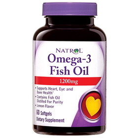Natrol Omega-3 Fish Oil 60 softgels