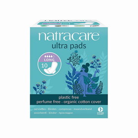Natracare Natural Ultra Long Pads with Wings 10 count