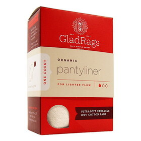 GladRags Organic Undyed Pantyliner 1-pack