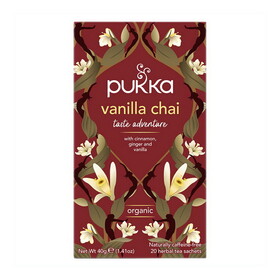 Pukka 222178 Vanilla Chai Tea 20 tea sachets