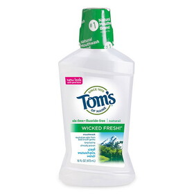 Tom's of Maine 223147 Cool Mountain Mint Long Lasting Mouthwash 16 fl. oz.