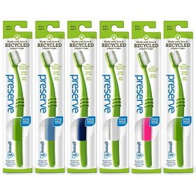 Preserve Soft Toothbrushes 6 pack
