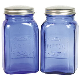 Culinary Accessories Retro Blue Salt & Pepper Shaker