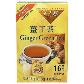 Prince Of Peace Ginger Green Tea 16 tea bags