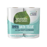Seventh Generation 224203 2-ply White Bath Tissue 4 ct