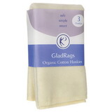 GladRags Organic Cotton Hankies 10
