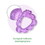 green sprouts 224886 Fruit Cool Soothing Ring Teether
