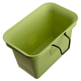 Full Circle 225179 Green Scrap Collector & Freezer Compost Bin 8.27" x 5.24" x 5.51"
