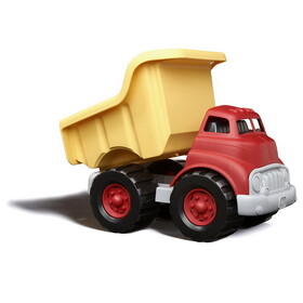Green Toys 225288 Red & Yellow Dump Truck for 1+ years 10" x 7 1/2" x 7 1/8"