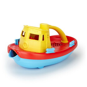 Green Toys Bath & Water Play Yellow Tugboat for 6+ months
