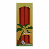 Aloha Bay 225445 Unscented Red Taper Candles 9