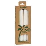 Aloha Bay 225446 Unscented White Taper Candles 9