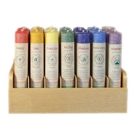 Aloha Bay Chakra Pillar Prepack Display