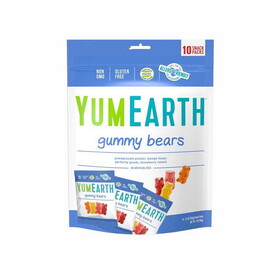 Yumearth Organic Gummy Bears Family Size 10 (0.7 oz.) packs