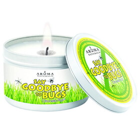 Aroma Naturals CitroSoy Vegepure Large Tin Candle 3 1/4" x 2 1/4"