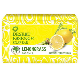 Desert Essence 226767 Lemongrass Bar Soap 5 oz.