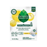 Seventh Generation 227087 Lemon Automatic Dish Detergent Pacs 20 ct