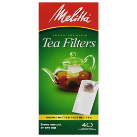 Melitta 227308 Unbleached Loose Tea Filter